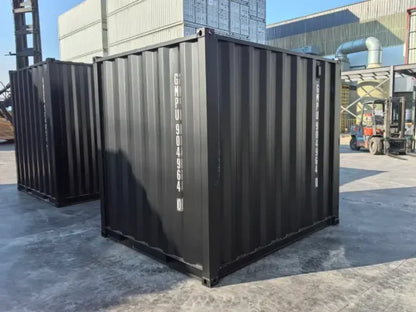 Contenedor marítimo negro de 12 pies de largo de Rhino-Cross-Containers, año 2025. 2