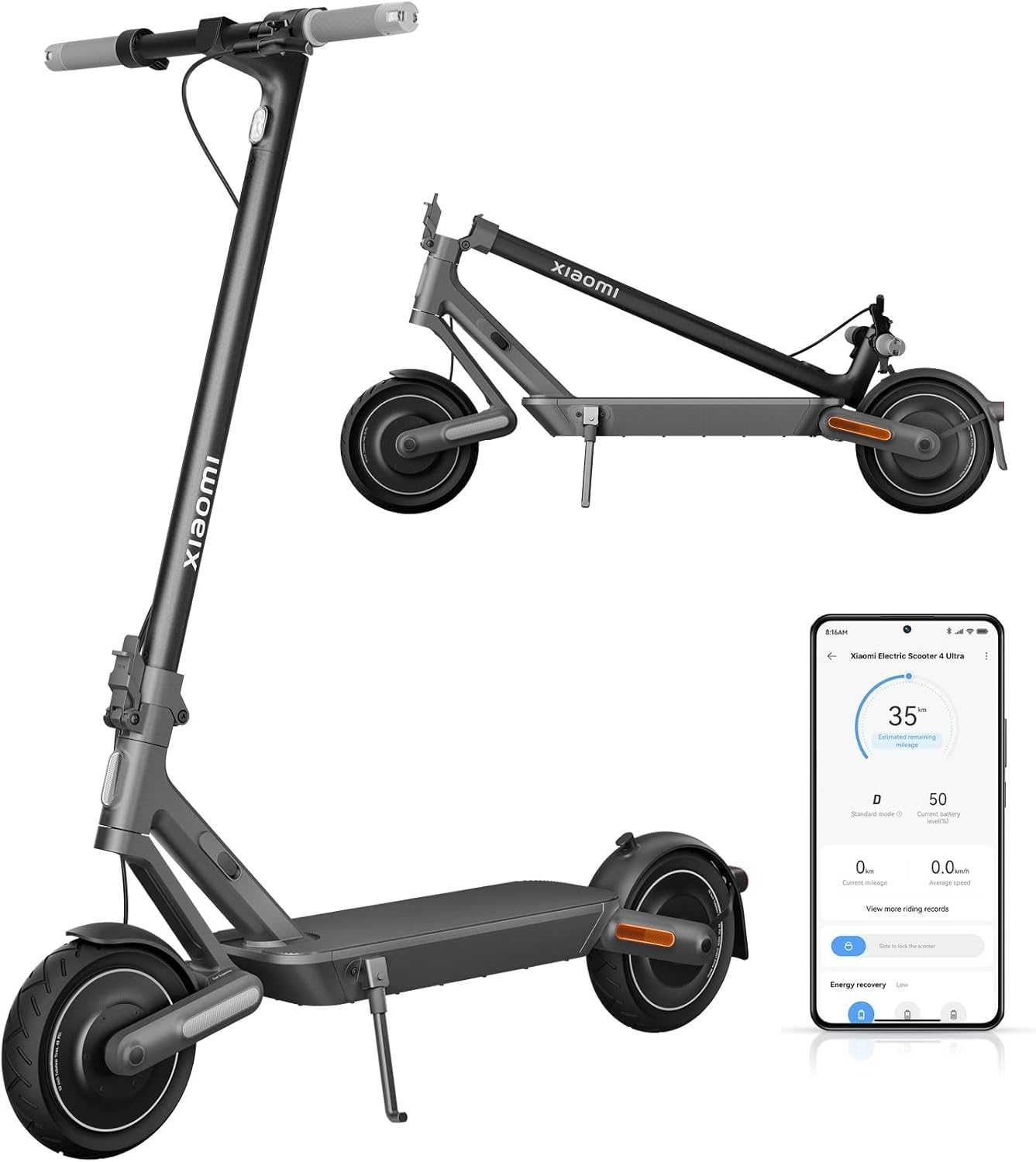 Xiaomi E-Scooter Serie 4 Ultra – Omologato Strada, App Mi Home, fino a 70 km