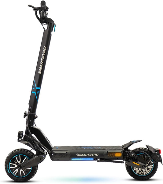 Monopattino Elettrico SmartGyro Dual MAX 2 – Doppio Motore 1000W, 60 km