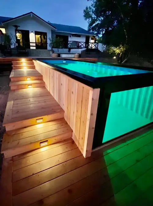 Piscina de contêiner de 20 pés 2