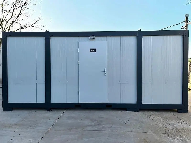 Contenedor sanitario, 6 x (inodoro + lavabo) 240×600 2